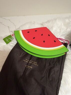 Rare Kate spade watermelon clutch new